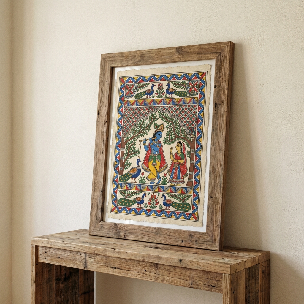 Madhubani Art Frame